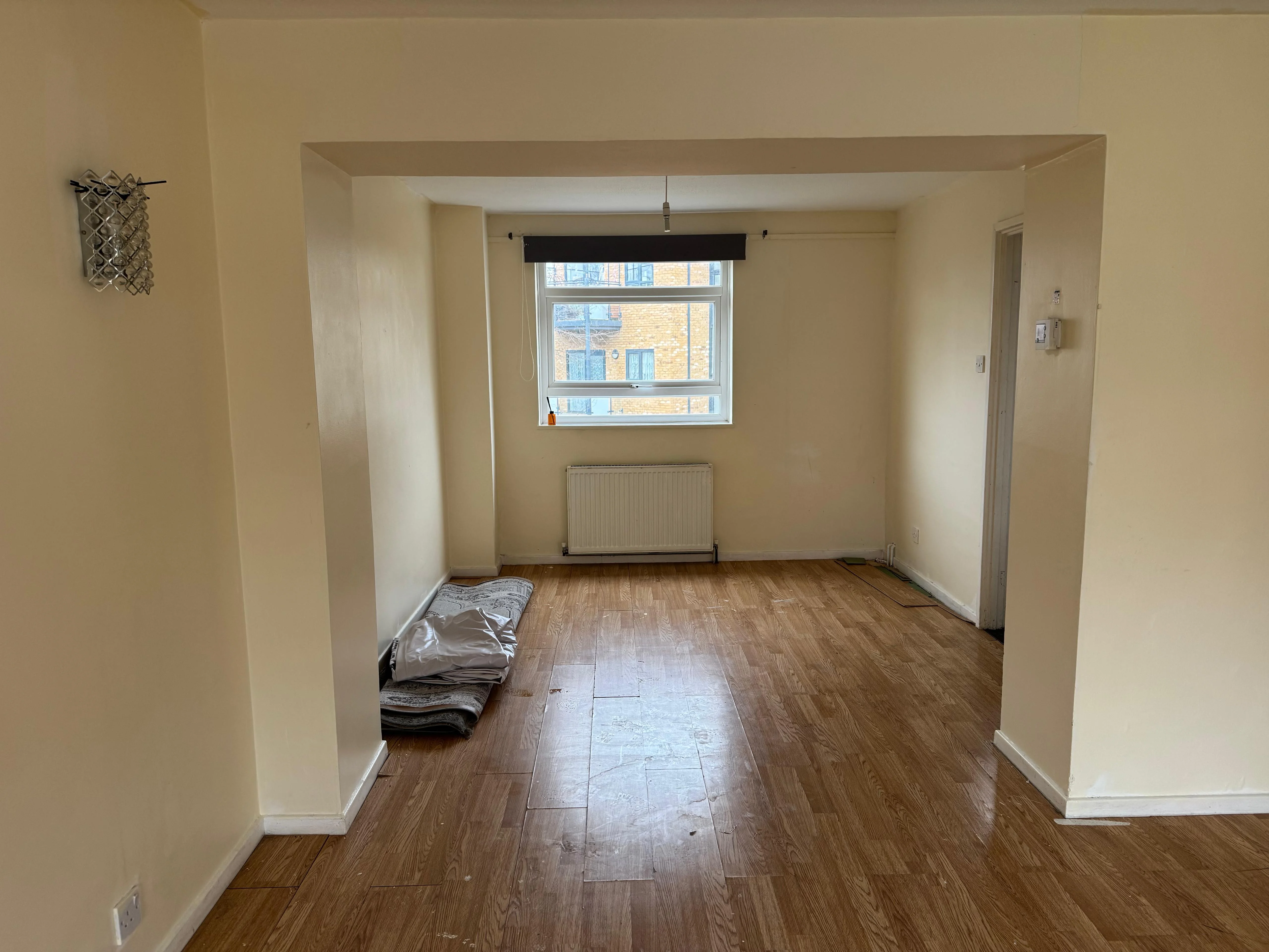 Living room, before