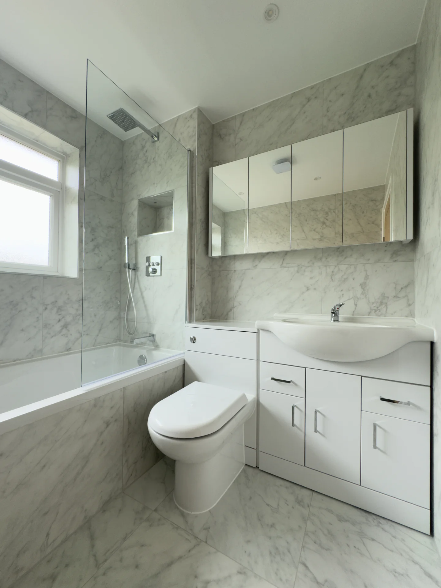 Bathroom wide view, after