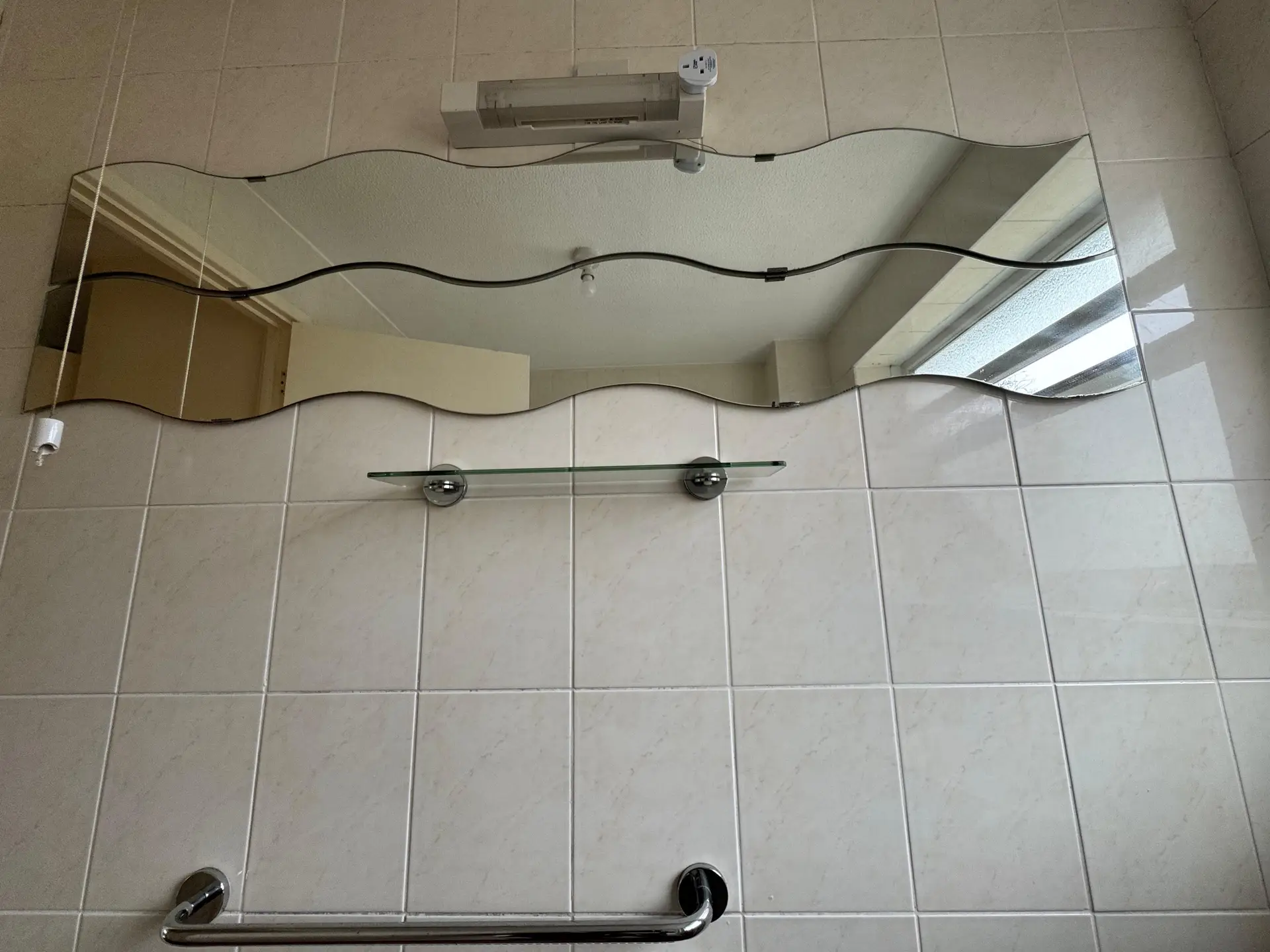 Mirror and tiling, before